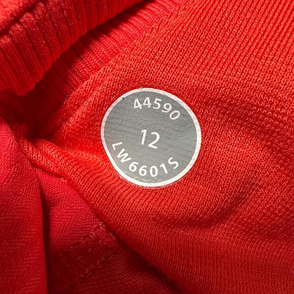 Lululemon Studio Crop Currant Red Women's Size 12 Excellent Used Condition - Picture 6 of 9